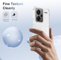 Funda Para Xiaomi Redmi Note 13 Pro +/ 13 Pro Plus , carcasa protectora antisísmica de placa trasera dura acrílica transparente - details 12