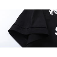 Polo holgado estilo americano Stussy, pareja Dragon Year edición limitada    Camiseta de manga corta con estampado clásico bordado para hombre, camiseta estilo HIP-HOP rock de skate High Street - details 12