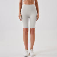 Hamidou-pantalones cortos de Yoga para mujer, mallas deportivas transpirables, de cintura alta, para entrenamiento y gimnasio - details 14