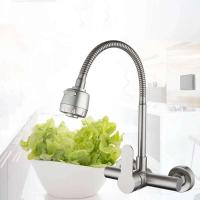 Grifo de Cocina de Aleación de Cromo Rotación de 360 Grados Aireador de Agua Sin Plomo Dos Agujeros - details 9
