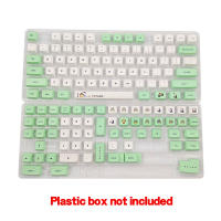 Teclas personalizadas para teclado mecánico Cherry MX Switch, perfil PBT XDA, inglés, japonés, coreano - details 12