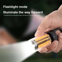 2PCS Linterna de Camping, linterna de doble luz blanca cálida, 5 modos, luz LED para acampar, linterna portátil para exteriores, luz para tienda de campaña para escalar y hacer senderismo - details 10
