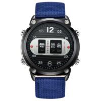 Reloj de Cuarzo de Lujo Leten Diseño Único con Correa de Nylon Negro Moda Casual para Estudiantes - details 2