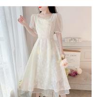 Vestido cheongsam mejorado con suave Súper Hada de verano 2025, nuevo estilo, sensación de alta gama, temperamento ajustado, falda larga - details 8