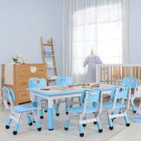 Mesa de Niños Ajustable en Altura Juego de Sillas de 4 Ideal para Jardín de Infantes y Habitación - details 84