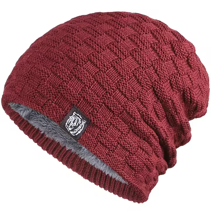 Gorro de Piled de Lana Suave y Cómodo Gorro Cálido para Deportes al Aire Libre - 1
