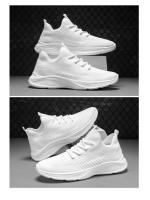 Zapatos informales coreanos versátiles para deportes nuevos para hombre y mujer, tejido volador para correr, talla grande, modernos y a la moda - details 19