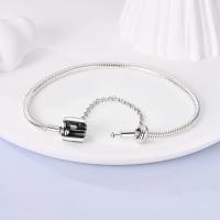 Pulsera de Plata Esterlina 925 Encanto de Mariposa Estrellas Luna Cadena de Seguridad - details 86
