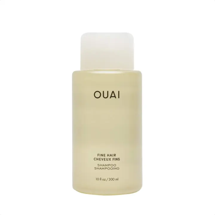 OUAI Champú voluminizador con queratina fortalecedora, aceite de semilla de chía y biotina para un cuerpo fino, limpio e ingrávido - Parabenos, - 1