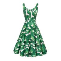 Vestido de Olla de Moda Retro de Verano 2025 Estampado de Cereza, Estilo Francés Vintage para Mujeres Ideal para Fiestas de los 50s y 60s - details 15