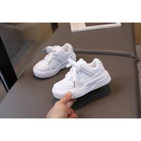 Zapatillas Primavera-Otoño para Niños Zapatos de Cuero Blancos Pequeños Estilo Casual de Mesa - details 5