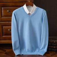 Jersey grueso para Hombre, ropa clásica cálida con cuello en V para otoño e invierno, Jersey para Hombre - details 15