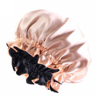 Gorro de Satén de Doble Capa Protección de Cabello de Noche para Mujeres Gorro de Dormir Reversible - details 13