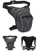 Bolsa de Moto Táctica para Viajes con Cinturón Reflectante a Prueba de Lluvia para Auriculares Ropa Bolsa de Pierna Caída - details 2