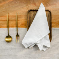 Manteles de Algodón Duraderos 50PCS Ideal para Bodas, Cocina, Fiestas Decoración de Sala de Comedor - details 0