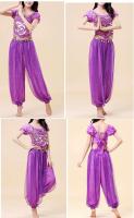 Conjunto de vientre para adultos de princesa, puesta en escena en Arabia Oriental, Bollywood Tre Rave, trajes de baile - details 15