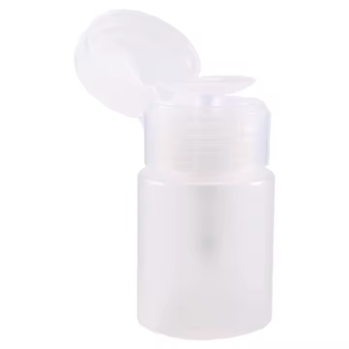 Removedor de botella dispensador de bomba de plástico para esmalte de maquillaje de uñas de 70ml - 1