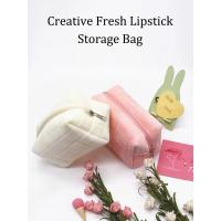 Bolsa de Maquillaje de Peluche Portátil Color Sólido, Bolsa de Higiene con Cremallera, Ideal para Viajes - details 0