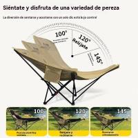 Silla de Camping Portátil Reclinable al Aire Libre Plegable para Playa y Oficina - details 4