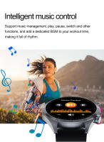 Reloj inteligente de grado médico 2025 para hombres, tratamiento láser, tres ECG altos + PPG, glucosa en sangre, temperatura corporal, llamada BT, relojes inteligentes de salud - details 31