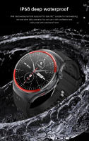 2025 nuevo Reloj inteligente de grado médico HRV para hombres azúcar en sangre presión arterial ritmo cardíaco 1,43 pulgadas Super Retina 360*360 Pantalla AMOLED 530mAh batería Bluetooth llamada salud Smartwatch - details 23