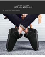 Botas de nieve de invierno para hombre, zapatillas altas para mujer, zapatos informales de moda, pies de piel desnuda, algodón, luz cálida, parejas, talla grande 35-47 - details 6