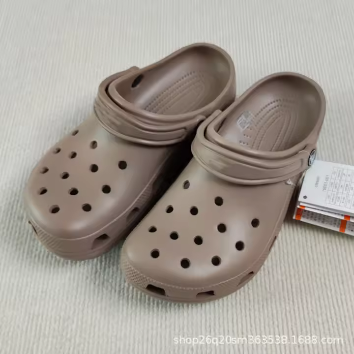 Estrella agujero zapatos eva pareja de los hombres zapatillas de los hombres y las mujeres antideslizantes zapatillas frías zapatos de playa desgaste exterior. - 1