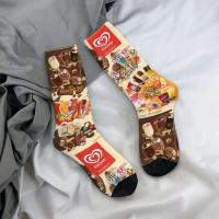 Calcetines de verano para hombre y mujer, antideslizantes, informales, con estampado de helado, la mejor idea de regalo - details 7