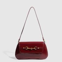 Bolso vintage para debajo del brazo, bolso bandolera para mujer, bolso de mano para mujer Hundred Tote, rojo - details 9