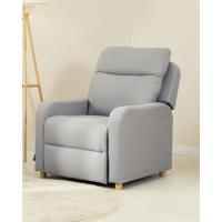 Sillón Reclinable Tela Chocolate, Sillón Relax con Reposapiés, Sistema de Apertura Push, Compacto, 2 Posiciones de Tumbada y Posición Cero, Butaca Salón Reclinable hasta 160º - details 12