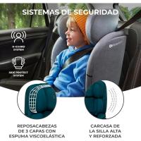 Silla de Coche Isofix para Niños Grupo 1/2/3 9-36 Kg Normativa R129 Protectores Laterales - details 21