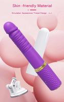 Vibrador Telescópico Automático Estimulación Realista de Punta G Spot, Clítoro y Anal - details 6