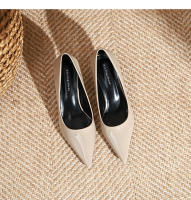 Zapatos de tacón de aguja puntiagudos de charol versátiles clásicos - details 39
