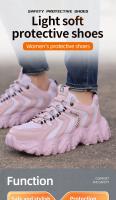 Zapatos de Seguridad Ligeros y Transpirables Botas Protectoras Anti-Estrezar para Mujeres - details 1