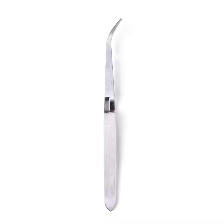 Pinzas de Escultura de Gel UV Acrílico KADS para Modelado de Uñas Herramienta Fija de Manicura de Acero Inoxidable - 1