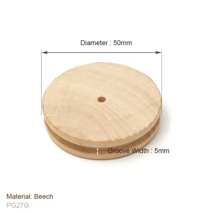 Cortador de madera de varios tamaños, herramienta de trabajo para artesanía de cuero, madera maciza, borde redondo de bruñido para bordes pulidos - 1