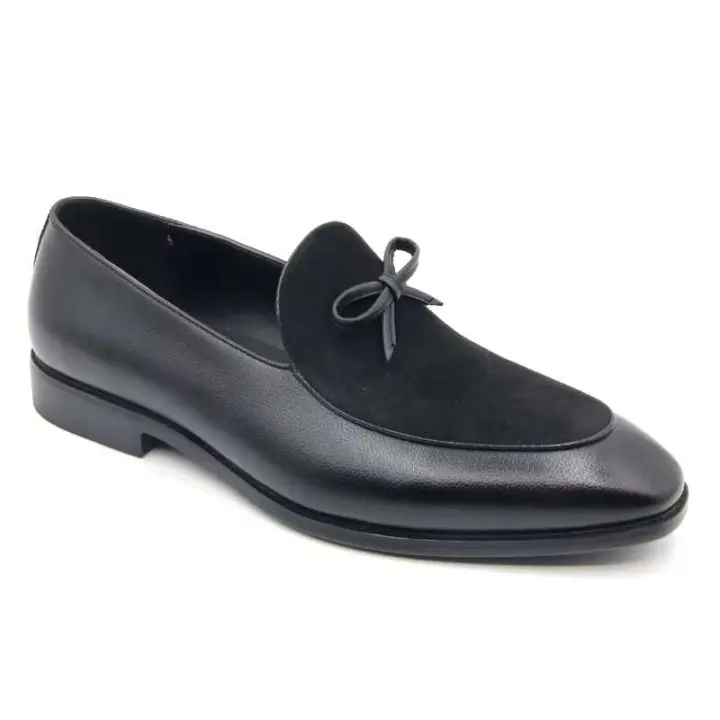 Logotipo de la marca: mocasines de cuero genuino para conducir para hombres, nuevos zapatos de diseñador de moda para oficina 2020, una marca conocida para - 1