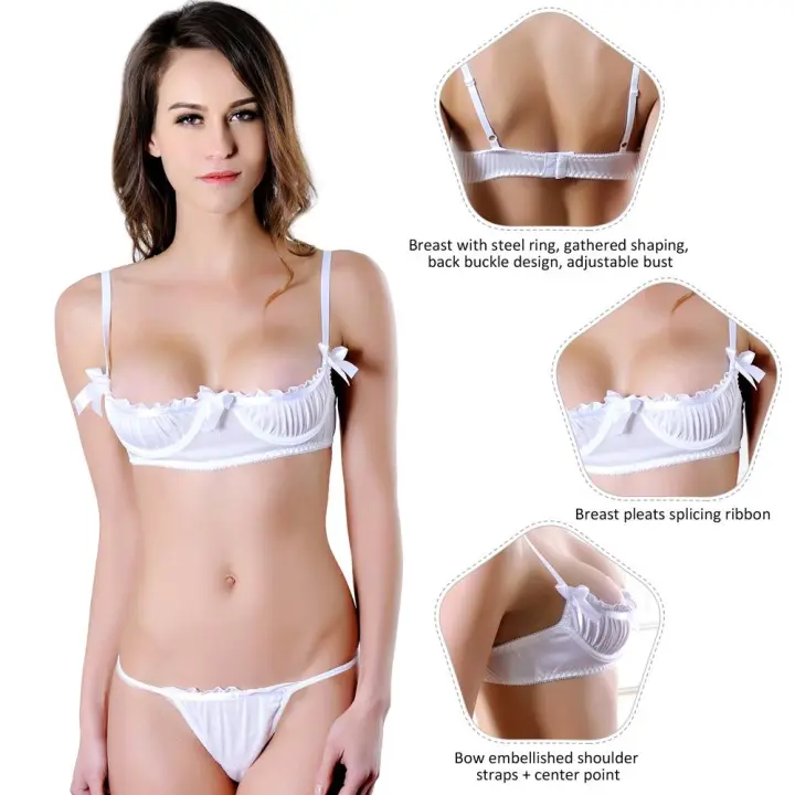 【Miravia Hot Sale】80125-Ropa interior sexy de encaje para mujer - 1