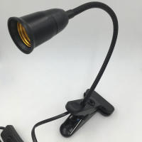 Lámpara de cultivo de plantas con Clip negro, espectro completo, cuello de cisne, lámpara de cultivo con Clip de 1 cabeza y 2 cabezas para plántulas, suculentas de lectura - details 2