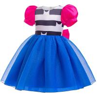 Vestido de princesa Cosplay para casa de muñecas para niñas, vestido de tul con lazo y manga abombada para Halloween, vestido de cumpleaños, actuación de fiesta - details 3