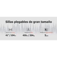 SILLAS PLEGABLES DE GRAN TAMAÑO
