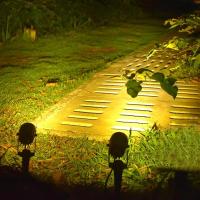 Luz de Jardín IP67 4pcs Bombillas de Paso de Acero Inoxidable Brillo de 450 Lúmenes Impermeable - details 3