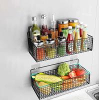 Cesta de hierro, estante para champú en polvo para pared de baño, orificio perforador, colgador de condimentos de cocina - details 0