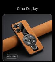 Funda de lujo para Xiaomi Poco X7/Poco X7 Pro Soporte de anillo, protección de lente de cámara, piel de oveja, vidrio resistente a golpes - details 13