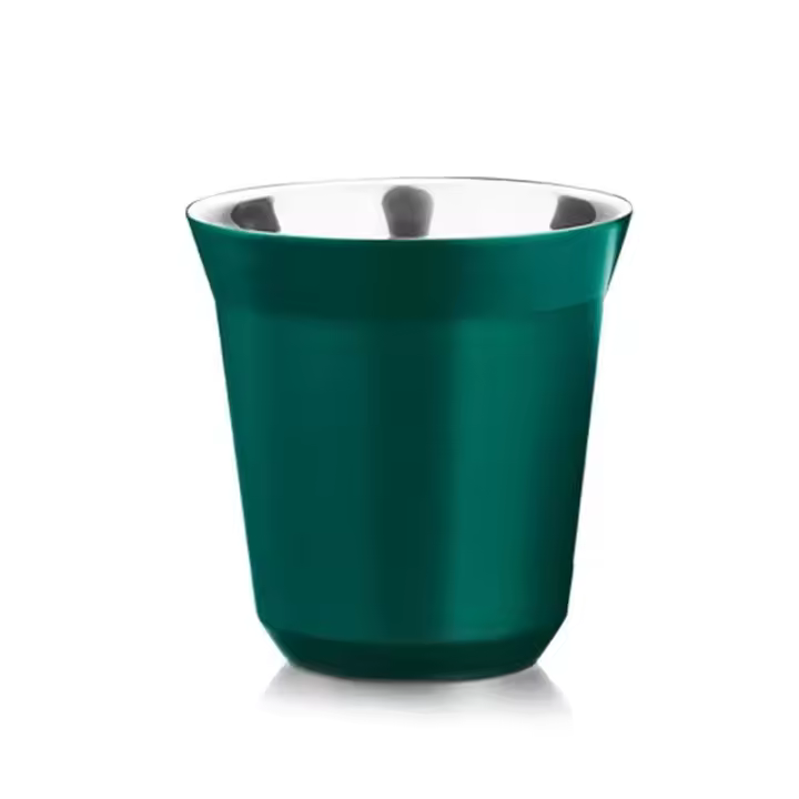 Taza de Espresso de Acero Inoxidable Aislado de Doble Pared Ideal para Hogar, Interiores, Exteriores Categoría de Cocina y Comedor - 1