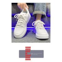 Nuevos Zapatos Transpirables, Pequeños Zapatos Blancos Versátiles, Zapatos De Tabla De Deportes Y Ocio Con Plataforma - details 4