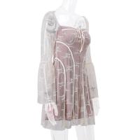 Vestido de manga larga para mujer, elegante, para fiesta, sexy, nueva moda, promoción - details 6