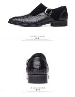 Nueva marca genuina con mayor altura para uso casual. Zapatos de hombre hechos a mano, modernos, cómodos y transpirables. - details 9