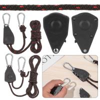 Tensor de cuerda de viento para toldo de elevación de luces, sujetador de cuerda ajustable, hebilla fija, perchas de trinquete de polea, 5 estilos - details 3