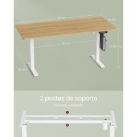 Escritorio Eléctrico de Altura Ajustable 70 x 160 x (72-120) cm Función de Memoria - details 37